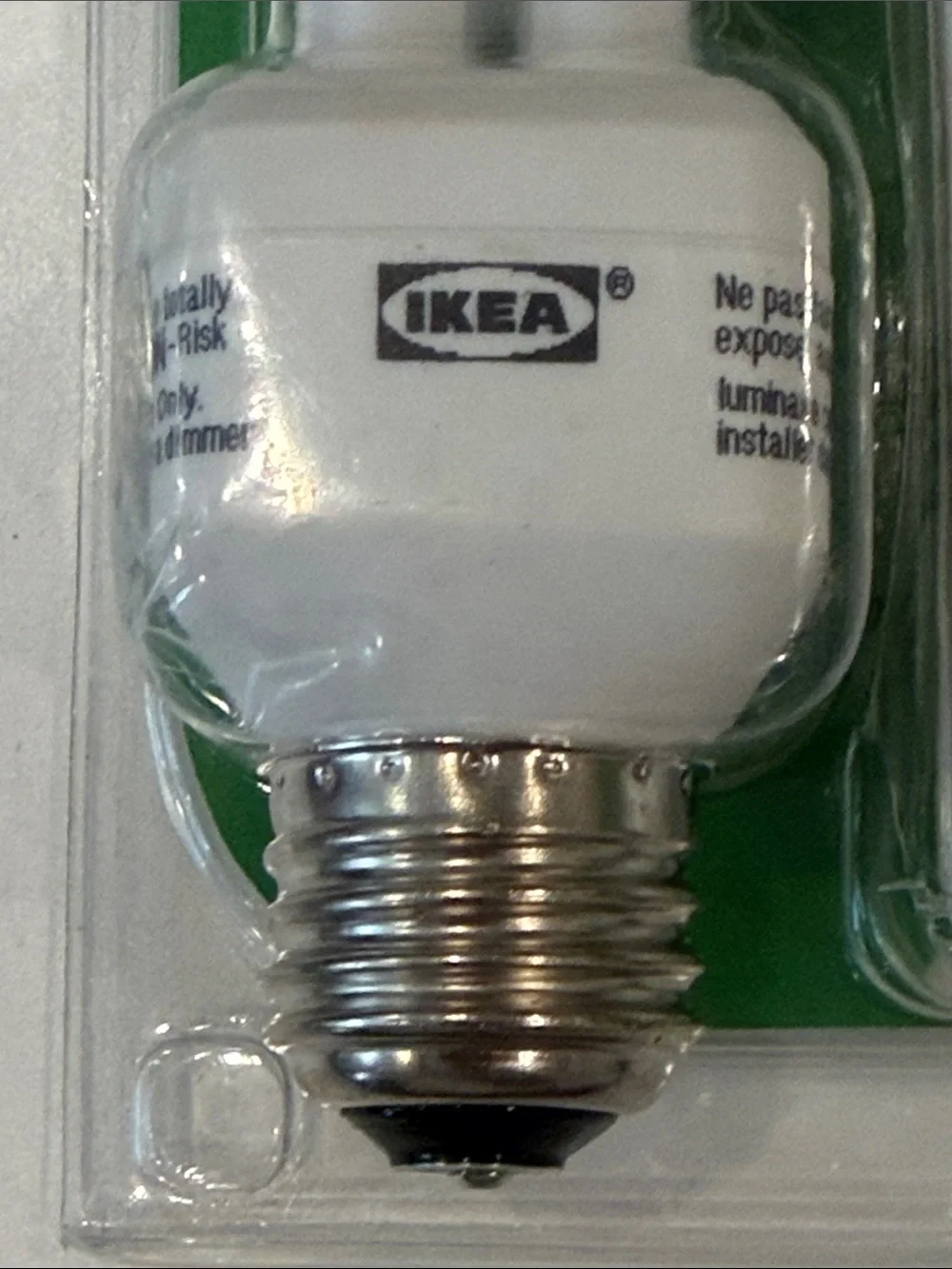 IKEA White Energy-Saving Spiral CFL Bulbs - 3-Pack
